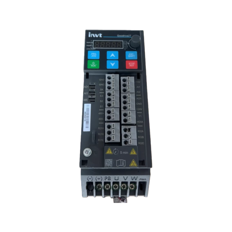 INVT GD27-1R5G-4-B Smart VFD 2.2kW 220V Single-Phase Variable Frequency Driver